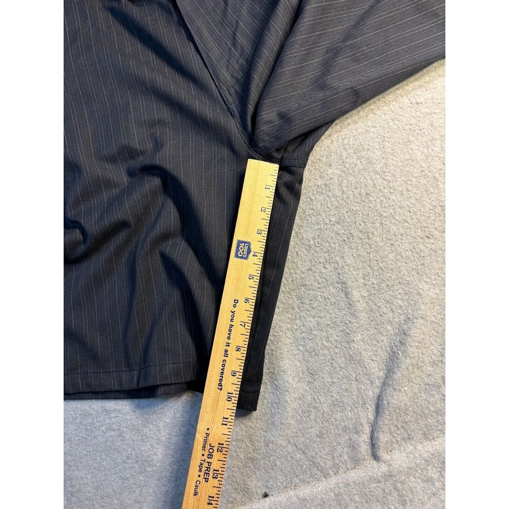 O'Neill Chino Shorts Men Size 34 Black Striped Pocket Flat Front Embroidery Logo - Picture 5 of 5